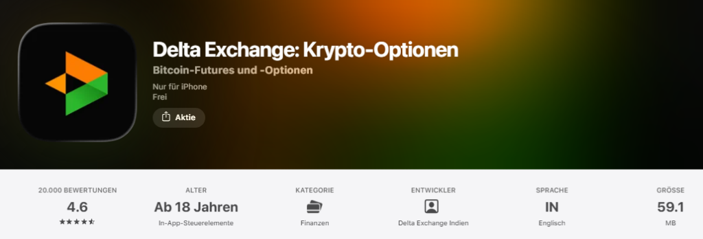 Delta Exchange Empfehlungs-Code